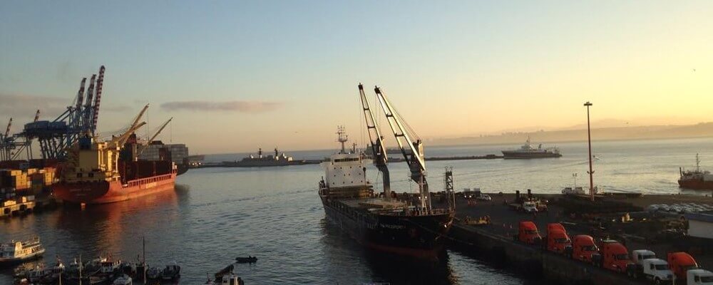 Vessel at berth